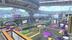 The Urchin Underpass course is inspired by the Turf War map from the Splatoon game.